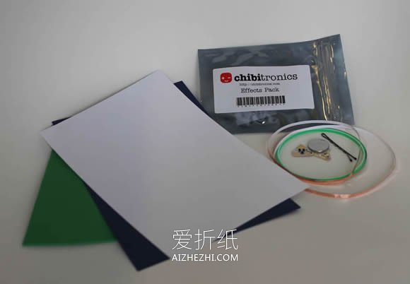 发光雪人贺卡手工制作教程- www.aizhezhi.com