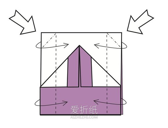 折纸制作和服卡片的方法图解- www.aizhezhi.com