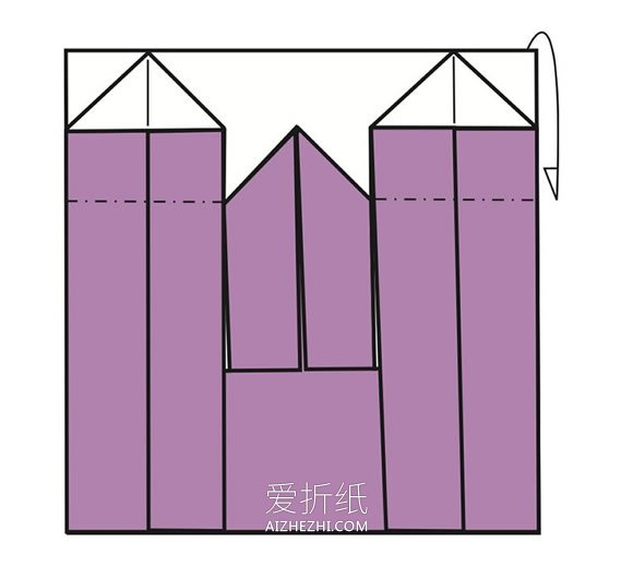 折纸制作和服卡片的方法图解- www.aizhezhi.com