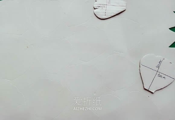 用EVA板材制作仿真牡丹花的方法- www.aizhezhi.com