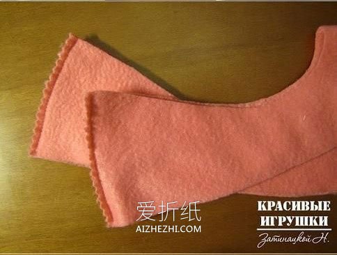 用不织布制作秋冬居家鞋的方法- www.aizhezhi.com