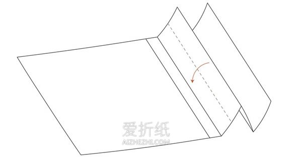 怎么折书皮的两种方法图解- www.aizhezhi.com