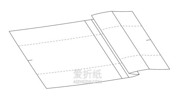 怎么折书皮的两种方法图解- www.aizhezhi.com