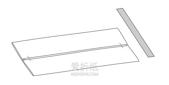 怎么折书皮的两种方法图解- www.aizhezhi.com