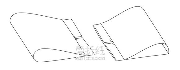 怎么折书皮的两种方法图解- www.aizhezhi.com