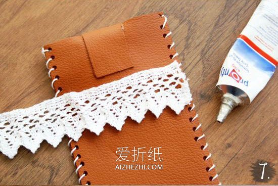 简单的手机皮套制作教程- www.aizhezhi.com