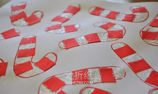 简单拐杖糖手工制作- www.aizhezhi.com