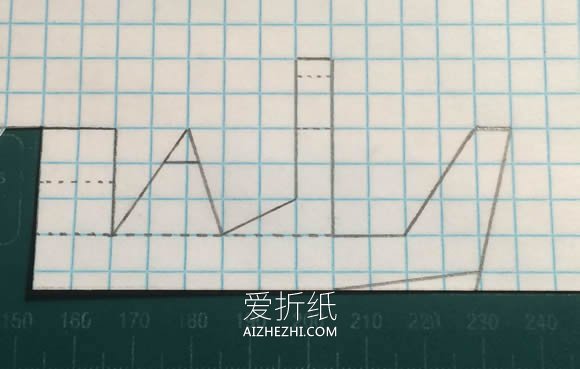 用纸做无人巡逻机的方法图解- www.aizhezhi.com