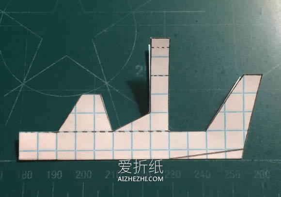 用纸做无人巡逻机的方法图解- www.aizhezhi.com