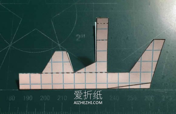 用纸做无人巡逻机的方法图解- www.aizhezhi.com