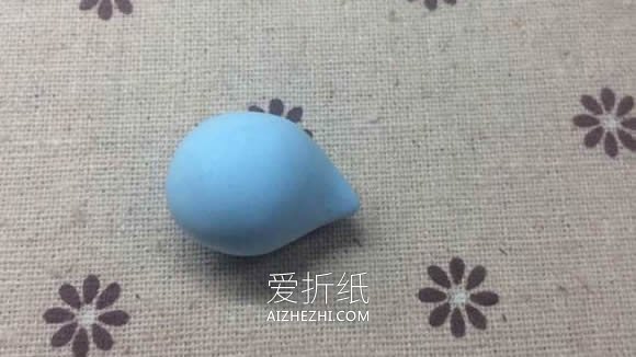 用粘土做鲸鱼的步骤图解- www.aizhezhi.com