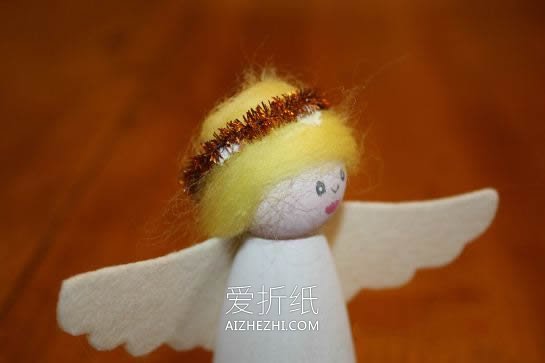 可爱天使摆件的制作方法- www.aizhezhi.com