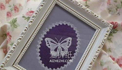 用硫酸纸制作漂亮装饰画的方法- www.aizhezhi.com