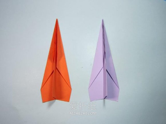 又远又快纸飞机的折纸教程- www.aizhezhi.com