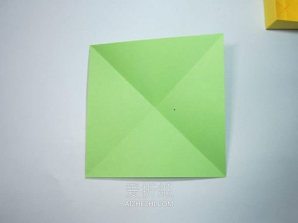 折纸正方形收纳盒图解- www.aizhezhi.com