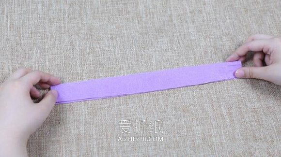 简单用不织布做风信子花的方法- www.aizhezhi.com