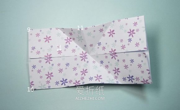 简单的手机支架折纸教程- www.aizhezhi.com