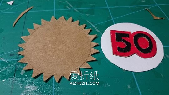 用零度可乐的包装盒制作礼品标签- www.aizhezhi.com