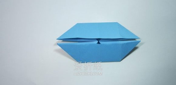 简单双体船折纸方法图解- www.aizhezhi.com