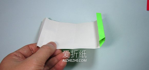 正方形相框的折纸方法图解- www.aizhezhi.com