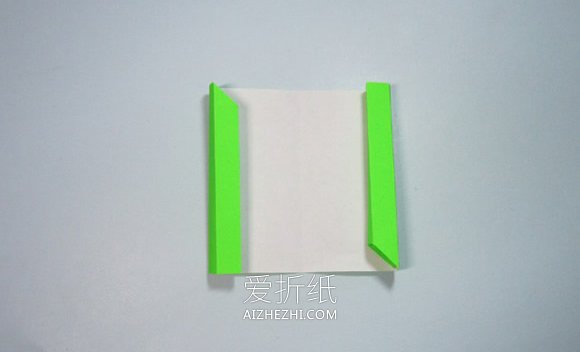 正方形相框的折纸方法图解- www.aizhezhi.com