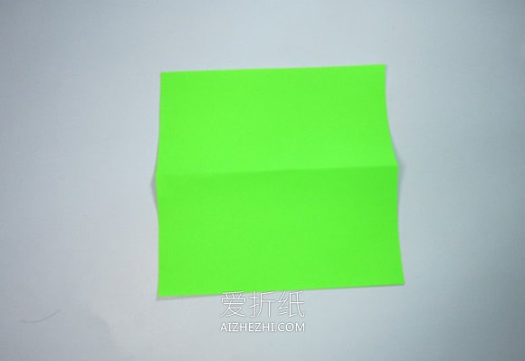 正方形相框的折纸方法图解- www.aizhezhi.com