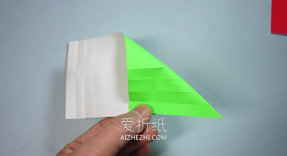 正方形相框的折纸方法图解- www.aizhezhi.com