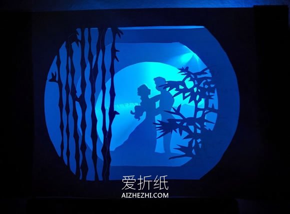 发光隧道书手工制作教程- www.aizhezhi.com