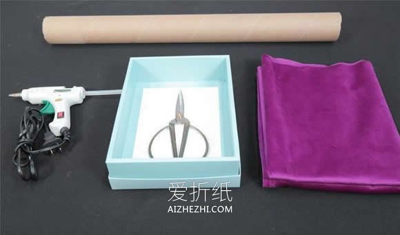 怎么用纸卷做首饰收纳盒的方法- www.aizhezhi.com