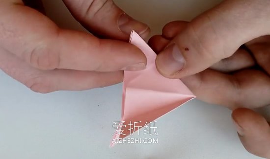 [视频]简单的折纸六瓣花教程- www.aizhezhi.com