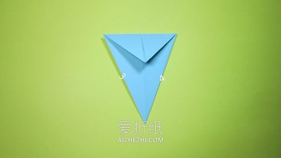 简单组合式战斗机的折纸方法- www.aizhezhi.com