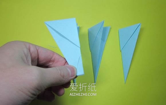 简单组合式战斗机的折纸方法- www.aizhezhi.com