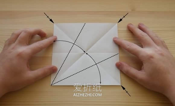 [视频]简单立体钻石的折法- www.aizhezhi.com