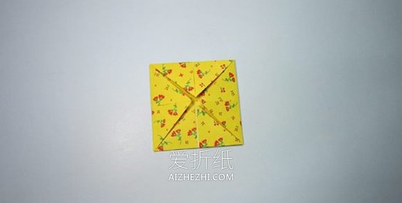 花瓣盒子怎么折图解- www.aizhezhi.com