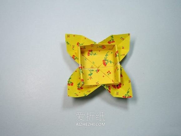花瓣盒子怎么折图解- www.aizhezhi.com