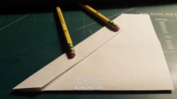 隐形巡逻飞机的折纸方法图解- www.aizhezhi.com