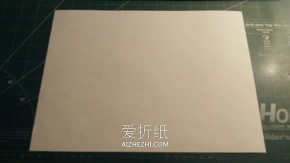 隐形巡逻飞机的折纸方法图解- www.aizhezhi.com