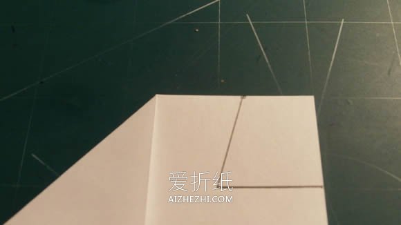 隐形巡逻飞机的折纸方法图解- www.aizhezhi.com