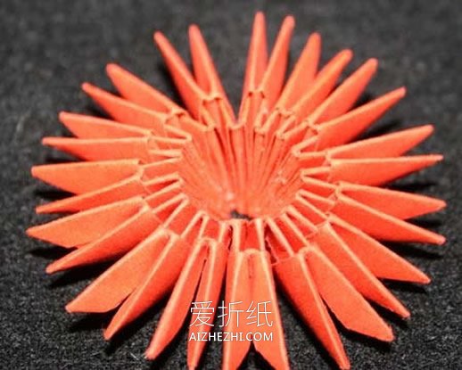 超难的三角插火车模型制作详细步骤图解- www.aizhezhi.com