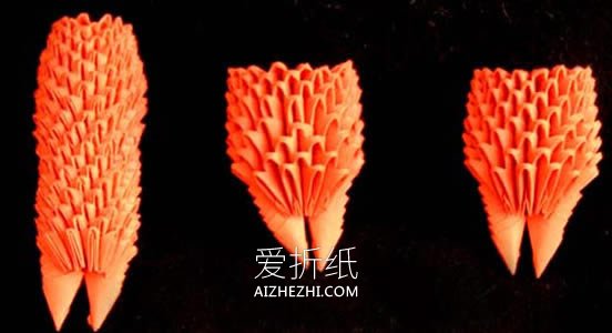 超难的三角插火车模型制作详细步骤图解- www.aizhezhi.com