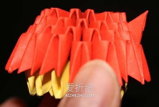 超难的三角插火车模型制作详细步骤图解- www.aizhezhi.com