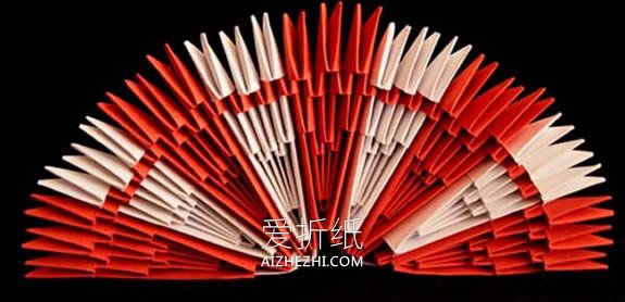 超难的三角插火车模型制作详细步骤图解- www.aizhezhi.com