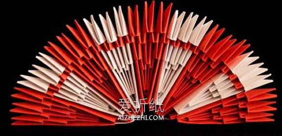 超难的三角插火车模型制作详细步骤图解- www.aizhezhi.com