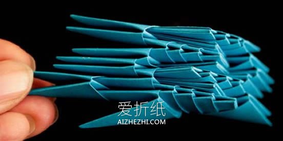 超难的三角插火车模型制作详细步骤图解- www.aizhezhi.com