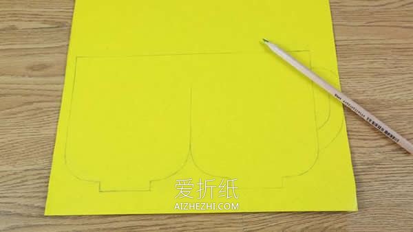 创意水杯形状教师节贺卡的制作方法- www.aizhezhi.com