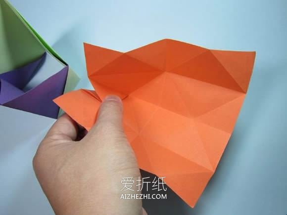 折纸笔筒和长方体包装盒的方法- www.aizhezhi.com