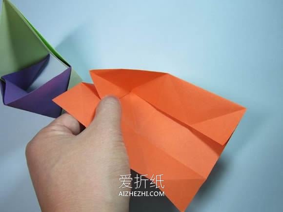 折纸笔筒和长方体包装盒的方法- www.aizhezhi.com