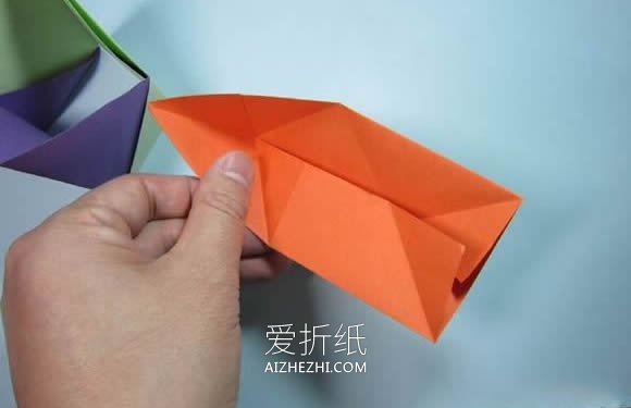 折纸笔筒和长方体包装盒的方法- www.aizhezhi.com