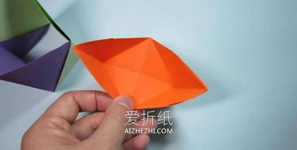 折纸笔筒和长方体包装盒的方法- www.aizhezhi.com