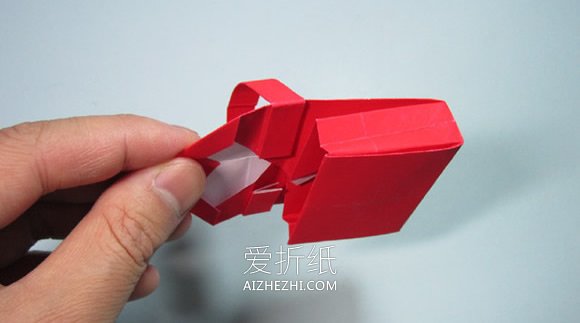 简单手提包的折法图解- www.aizhezhi.com